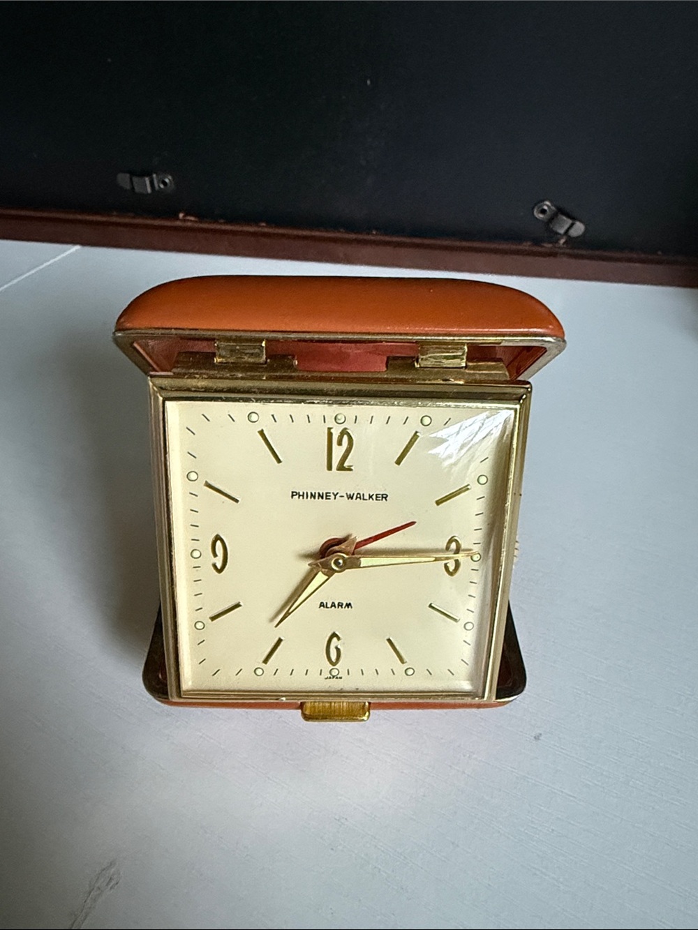 Vintage Phinney Walker travel clock